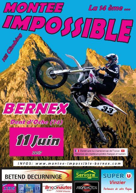 Montée impossible Bernex