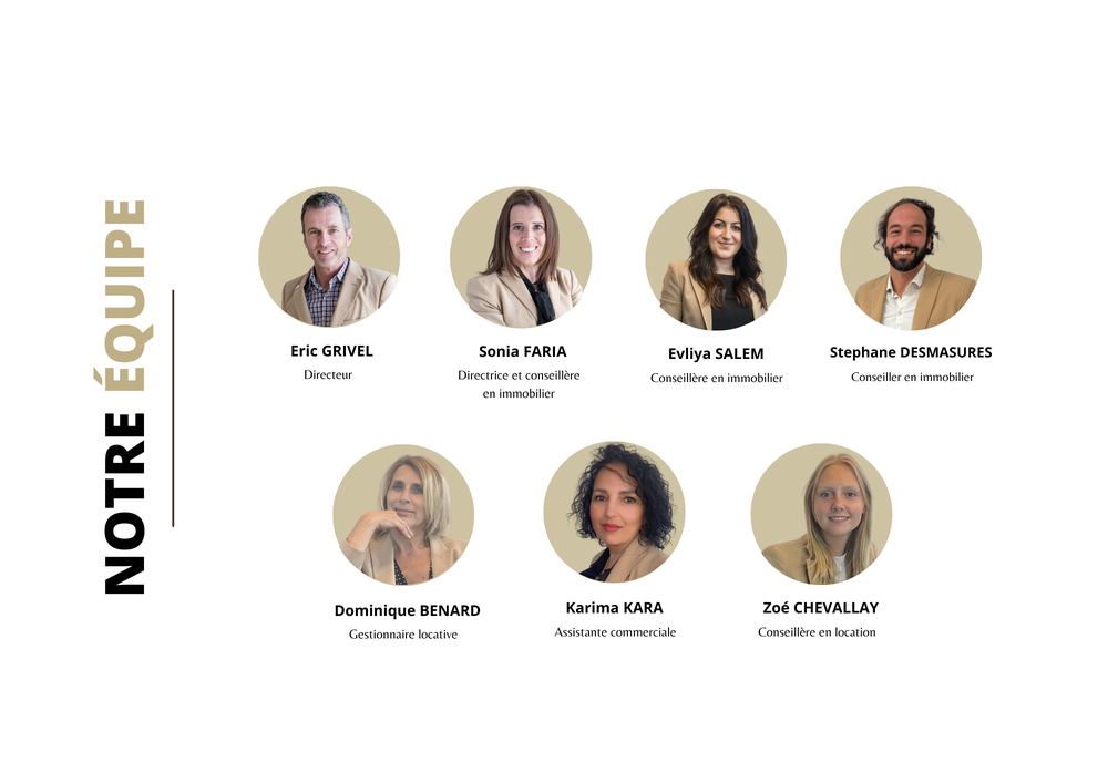 l'équipe de l'agence Chablais - Léman