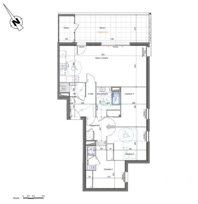Afficher la photo en grand Appartement F5 à vendre - 4 pièces - 87.85 m2 - NEUVECELLE - 74 - RHONE-ALPES - Century 21 Chablais - Léman