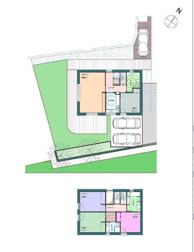 Afficher la photo en grand maison à vendre - 4 pièces - 111.12 m2 - MARIN - 74 - RHONE-ALPES - Century 21 Chablais - Léman