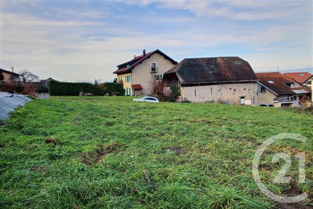 terrain à vendre - 815.0 m2 - PUBLIER - 74 - RHONE-ALPES - Century 21 Chablais - Léman