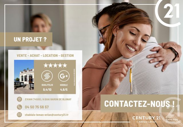 Afficher la photo en grand maison à vendre - 7 pièces - 126.0 m2 - LUGRIN - 74 - RHONE-ALPES - Century 21 Chablais - Léman