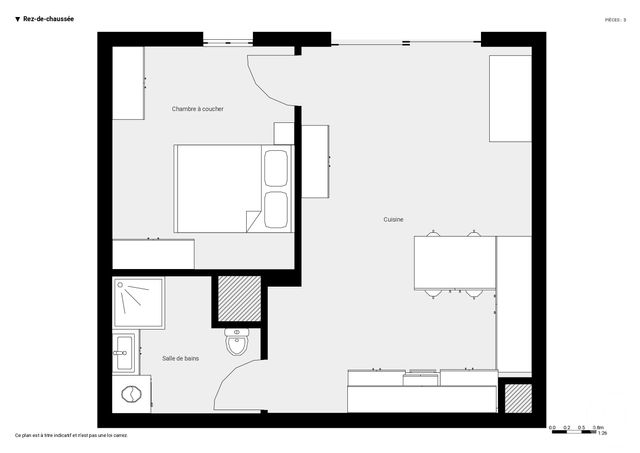 Appartement F2 à vendre - 2 pièces - 43.23 m2 - MARIN - 74 - RHONE-ALPES - Century 21 Chablais - Léman