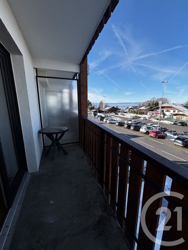 Appartement T2 à louer - 2 pièces - 25.38 m2 - THOLLON LES MEMISES - 74 - RHONE-ALPES - Century 21 Chablais - Léman