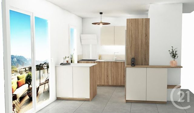 Appartement F3 à louer - 3 pièces - 67.8 m2 - THONON LES BAINS - 74 - RHONE-ALPES - Century 21 Chablais - Léman