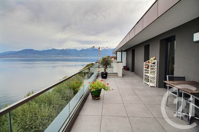 Appartement T2 à louer - 2 pièces - 56.21 m2 - ST GINGOLPH - 74 - RHONE-ALPES - Century 21 Chablais - Léman